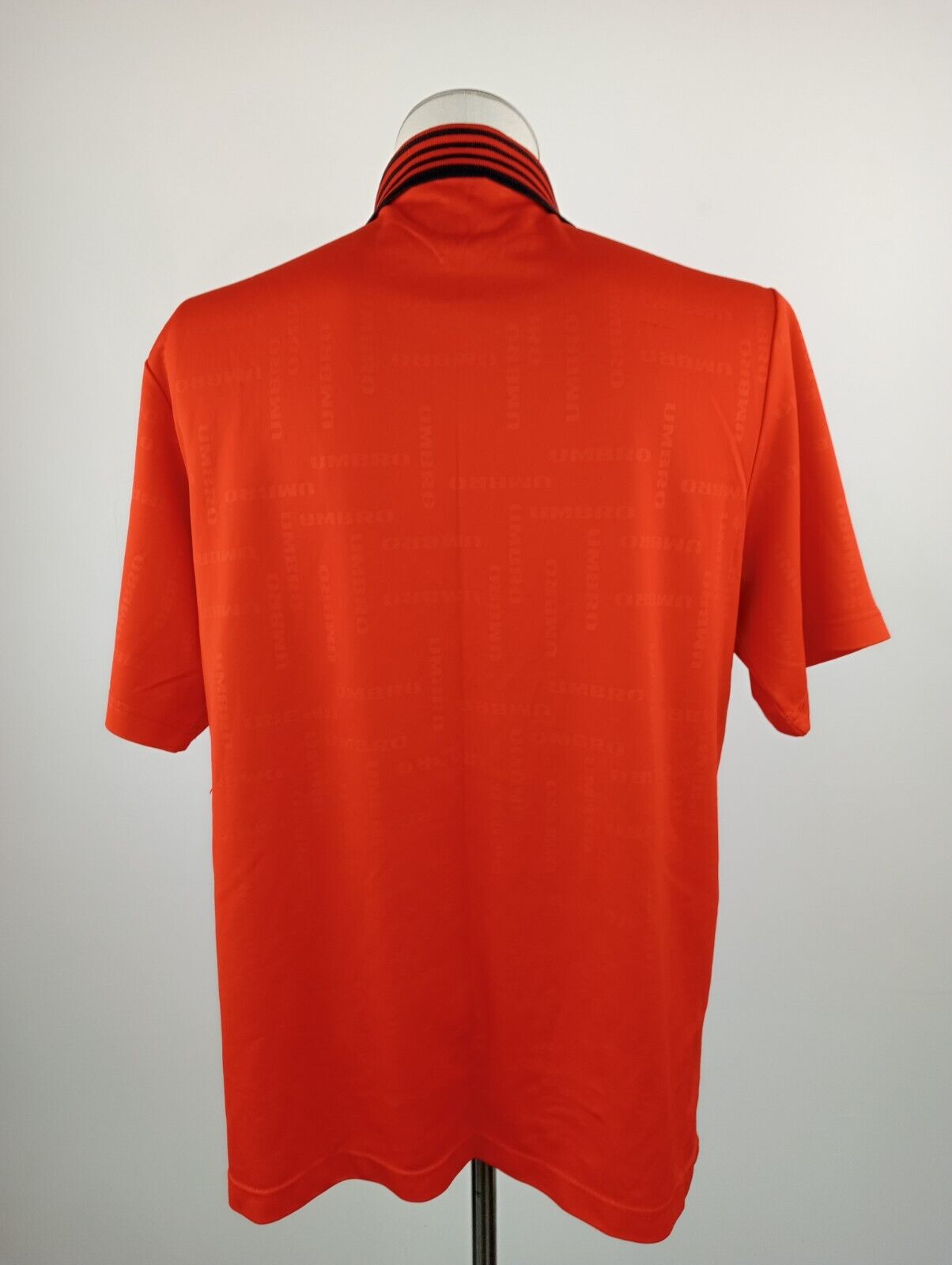 UMBRO MAGLIA CALCIO TRIKOT UOMO Tg L SOCCER JERSEY VINTAGE