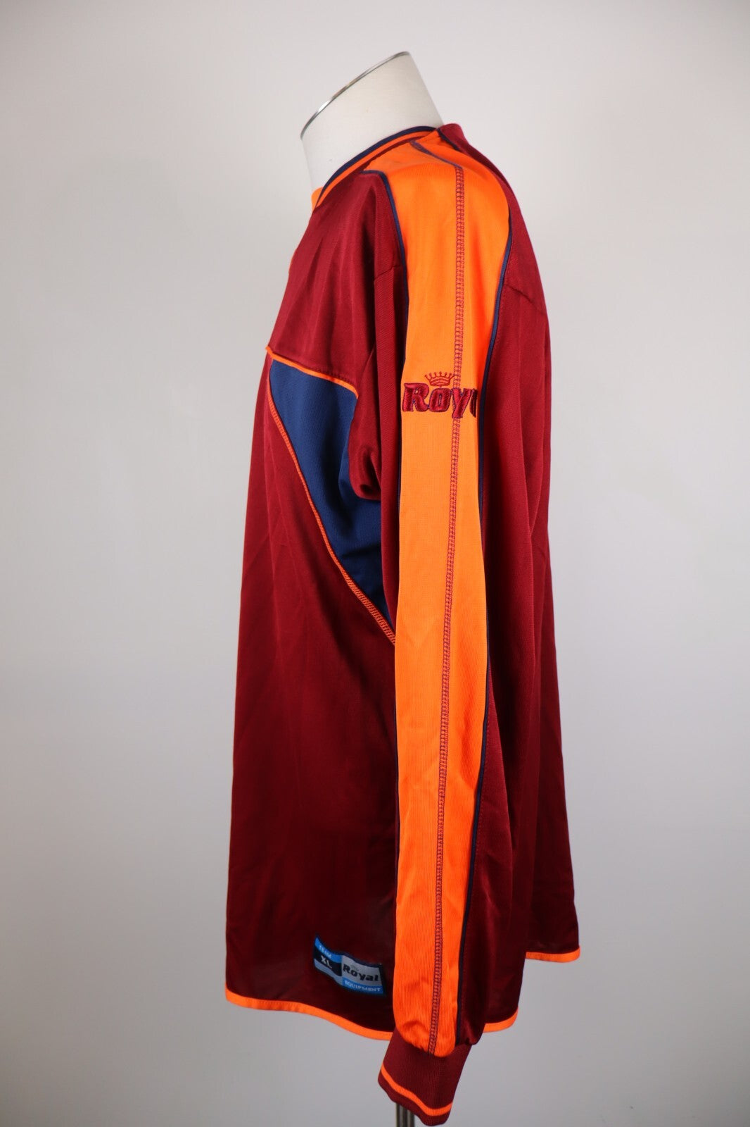 ROYAL ROMA MAGLIA CALCIO TRIKOT UOMO TG XL SOCCER JERSEY VINTAGE