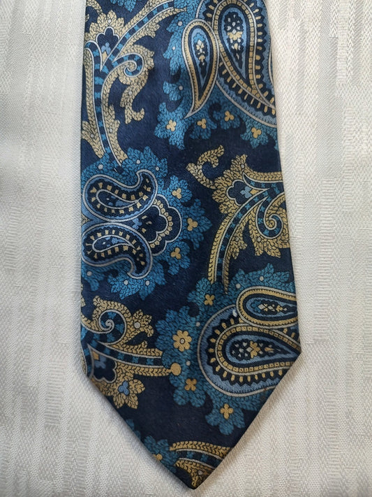PAL ZILERI 100% SILK TIE SETA CRAVATTA NECKTIE MADE IN ITALY CLASSIC