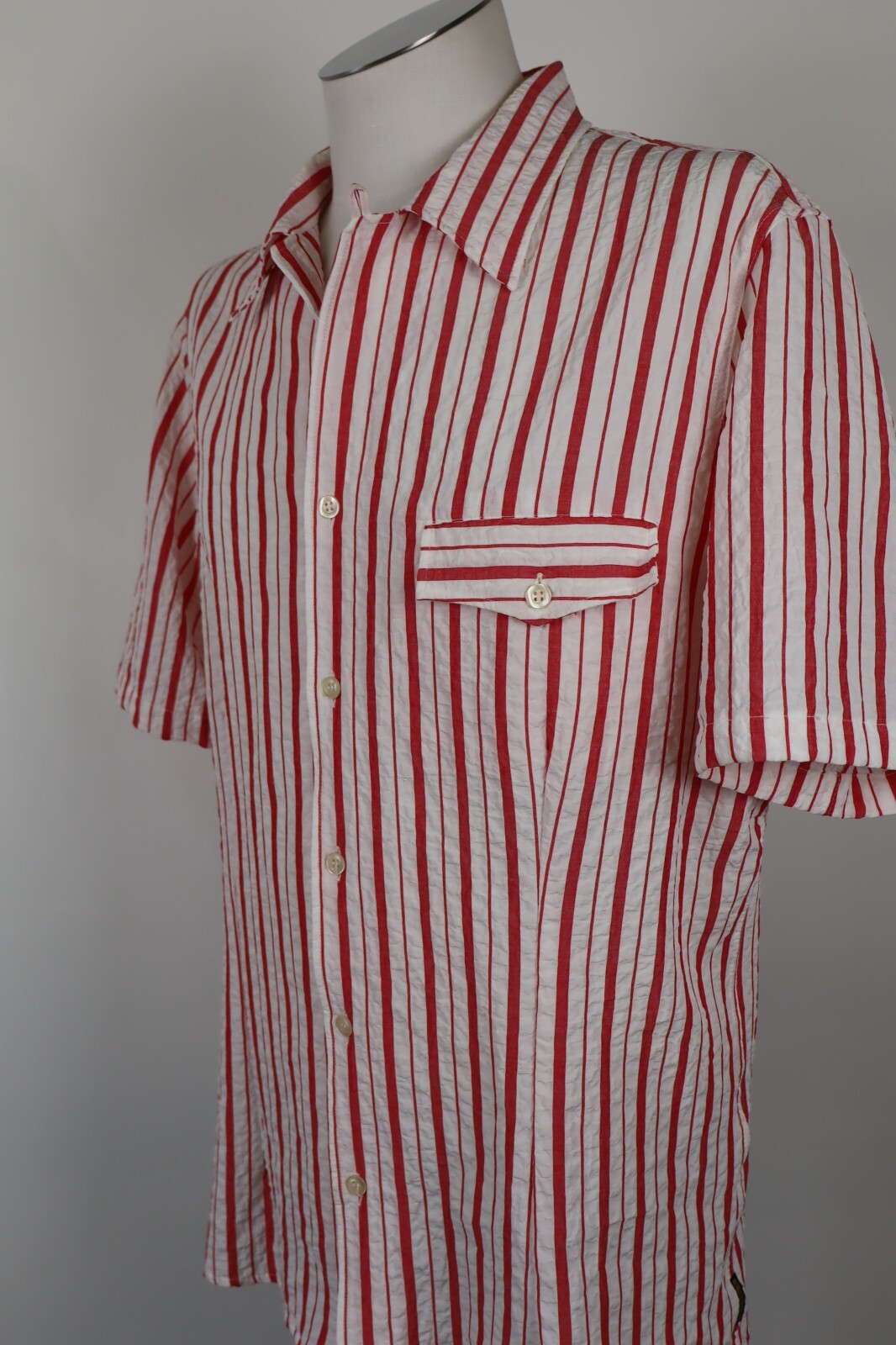 AJ ARMANI JEANS CAMICIA SHIRT UOMO MAN TG. XL CASUAL VINTAGE