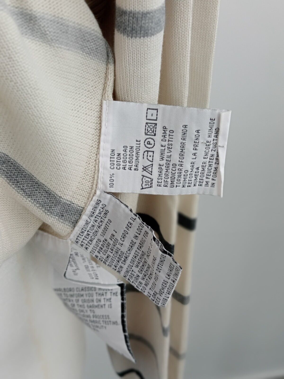 MARLBORO CLASSIC MAGLIONE COTONE VINTAGE UOMO Tg. XL MAN SWEATER CASUAL