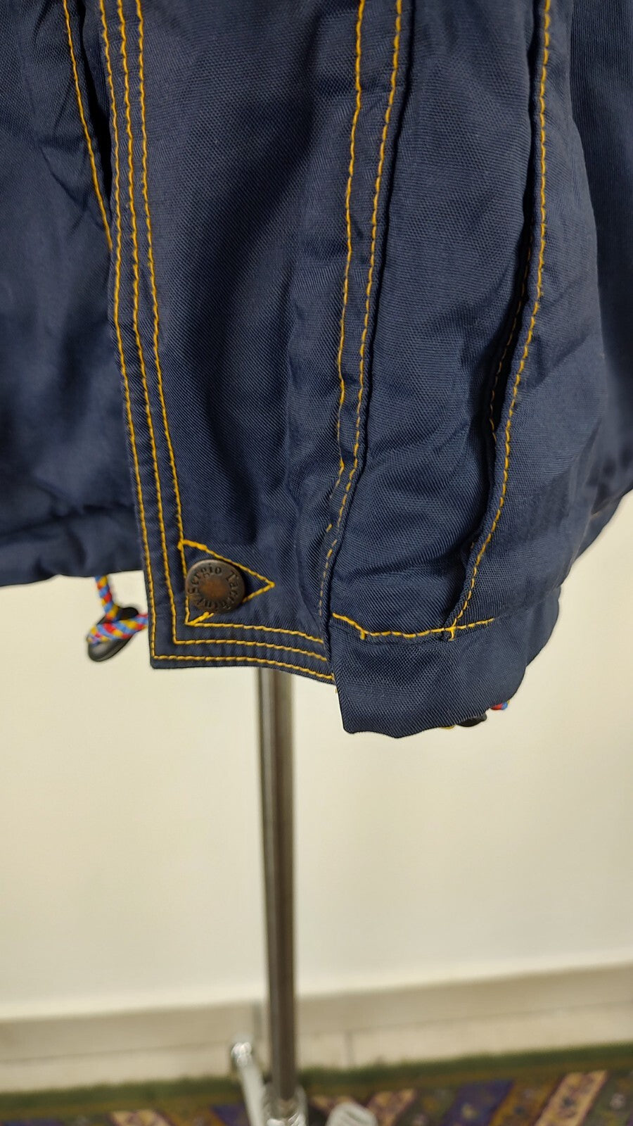 SERGIO TACCHINI GIUBBINO IMBOTTITO UOMO Tg L MAN CASUAL VINTAGE JACKET VELLUT