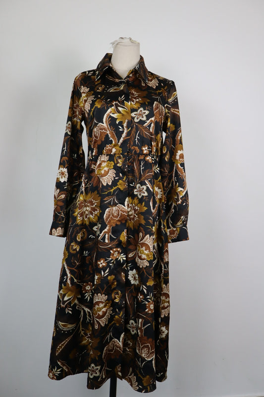 MARELLA VESTITO CAMICIA ABITO DONNA TG. 40 WOMAN CASUAL VINTAGE DRESS