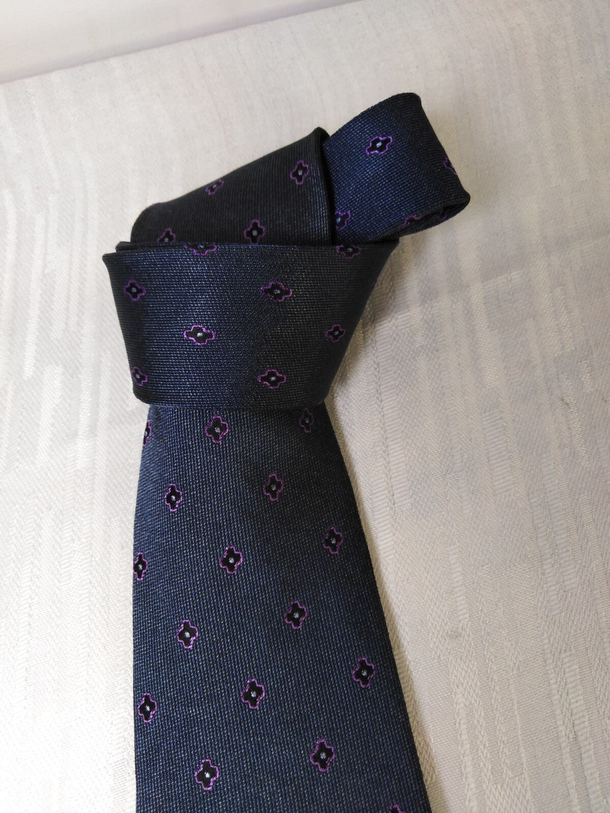 DESIREE NAPOLI 100%  SILK TIE SETA CRAVATTA NECKTIE MADE IN ITALY