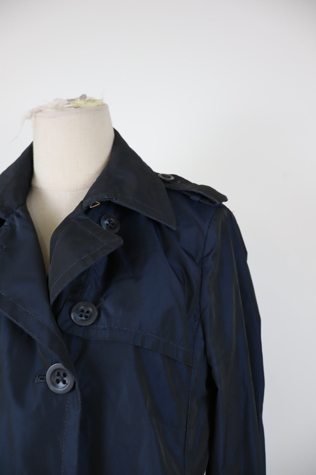 MARLBORO CLASSICS TRENCH CAPPOTTO DONNA Tg 46 WOMAN COAT VINTAGE CASUAL