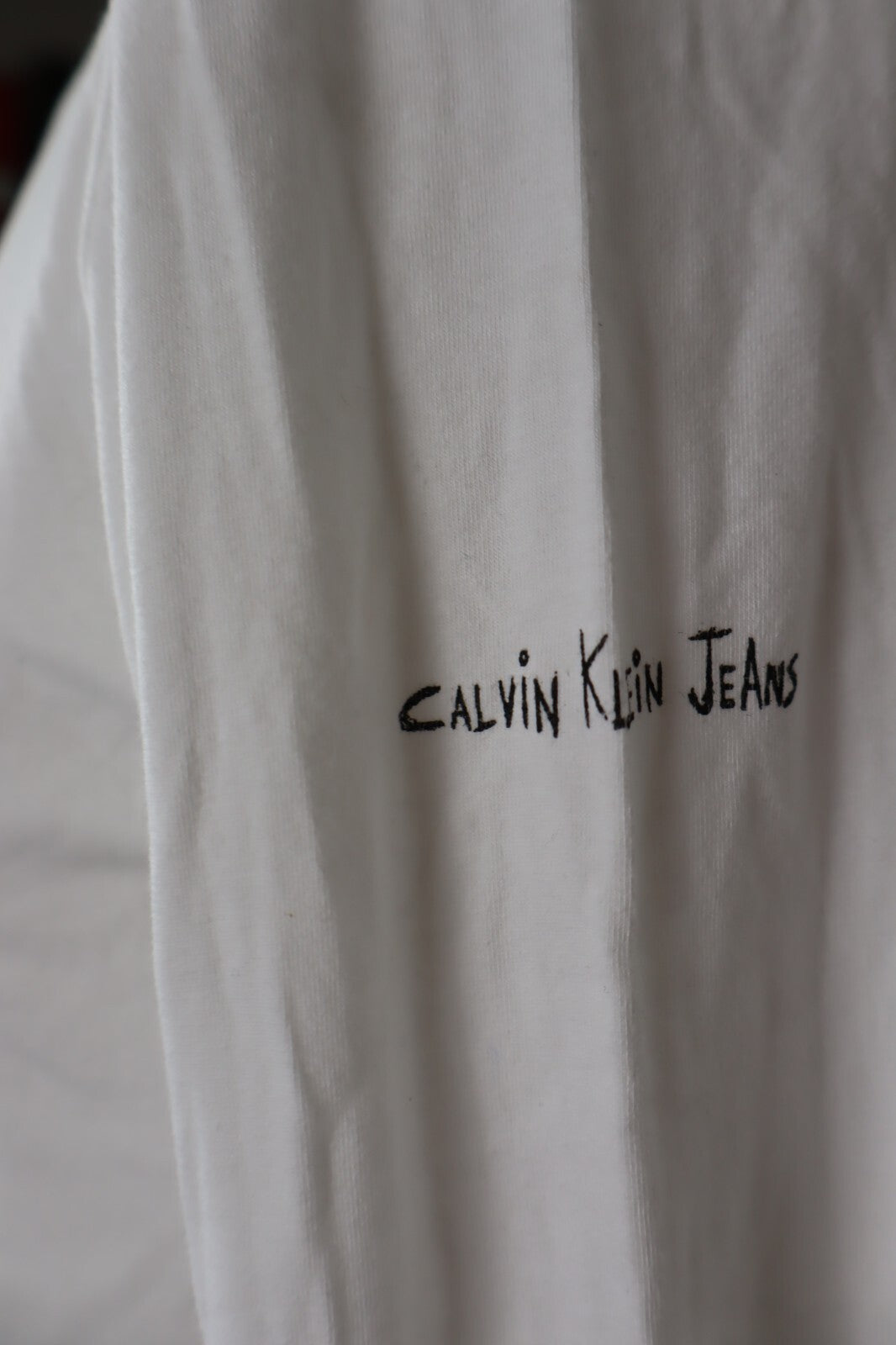 CALVIN KLEIN CK MAGLIA UOMO TG. M MAN T-SHIRT CASUAL VINTAGE COTONE