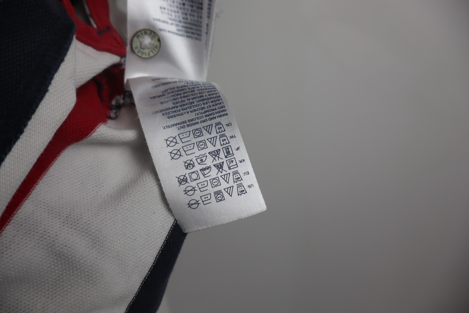 TOMMY HILFIGER DENIM POLO MAGLIA UOMO COTONE XL MAN COTTON SHIRT CASUAL VINTAGE