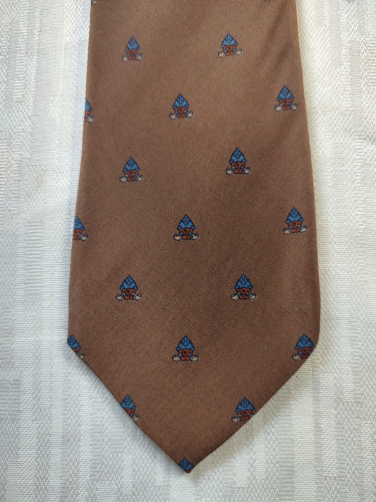 AQUASCUTUM 100% SILK TIE SETA CRAVATTA NECKTIE MADE IN ITALIA CLASSIC