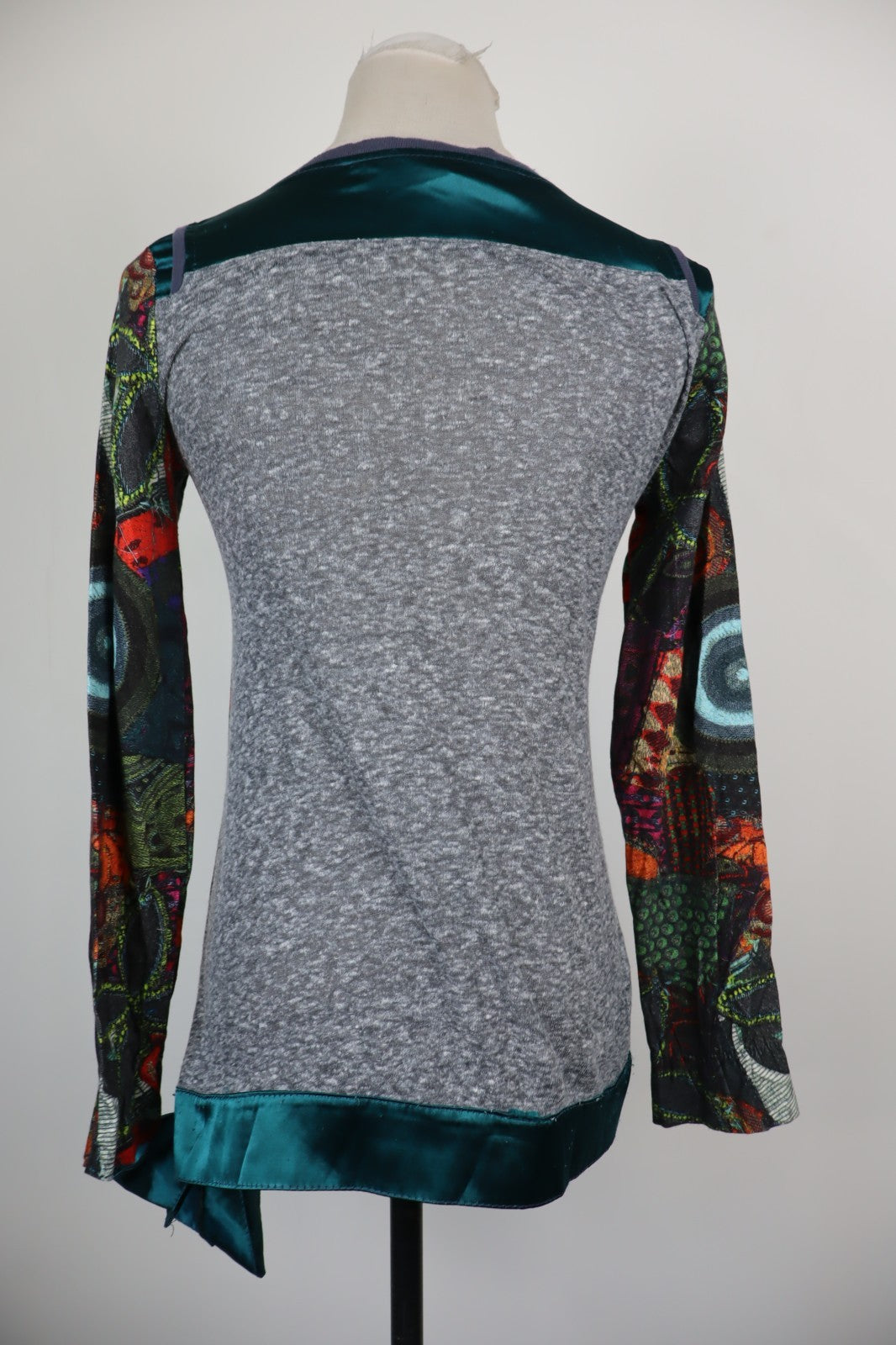 DESIGUAL MAGLIA DONNA TG. XS WOMAN CASUAL VINTAGE T-SHIRT COTONE