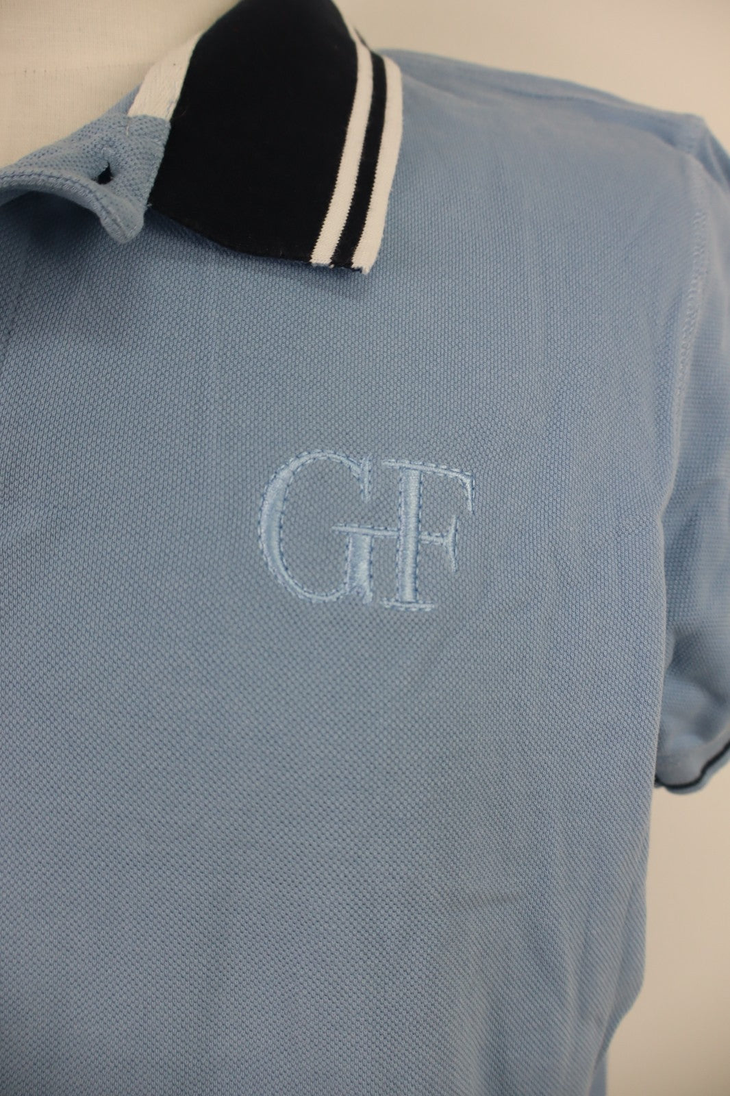 GIANFRANCO FERRE' JEANS MAGLIA POLO UOMO TG. 50 MAN T-SHIRT CASUAL VINTAGE LOGO