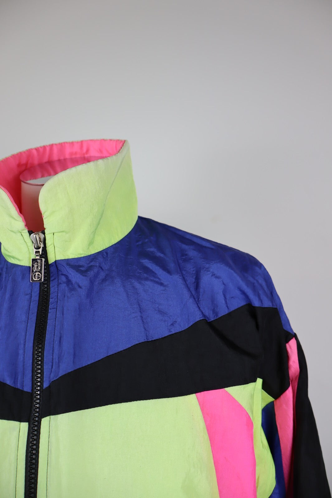 SERGIO TACCHINI TENNIS FELPA MAGLIA ZIP UOMO 50 MAN SHIRT SPORT VINTAGE JACKET