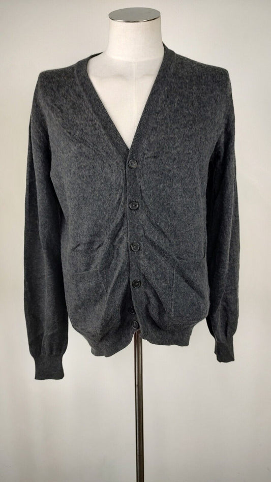 PEUTEREY MAGLIONE CARDIGAN VINTAGE LANA UOMO Tg. L MAN SWEATER