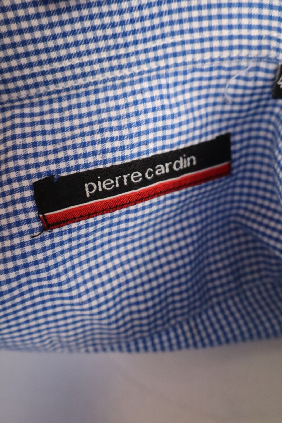 PIERRE CARDIN CAMICIA SHIRT UOMO TG 43 / 44 MAN VINTAGE CASUAL COTONE COTTON