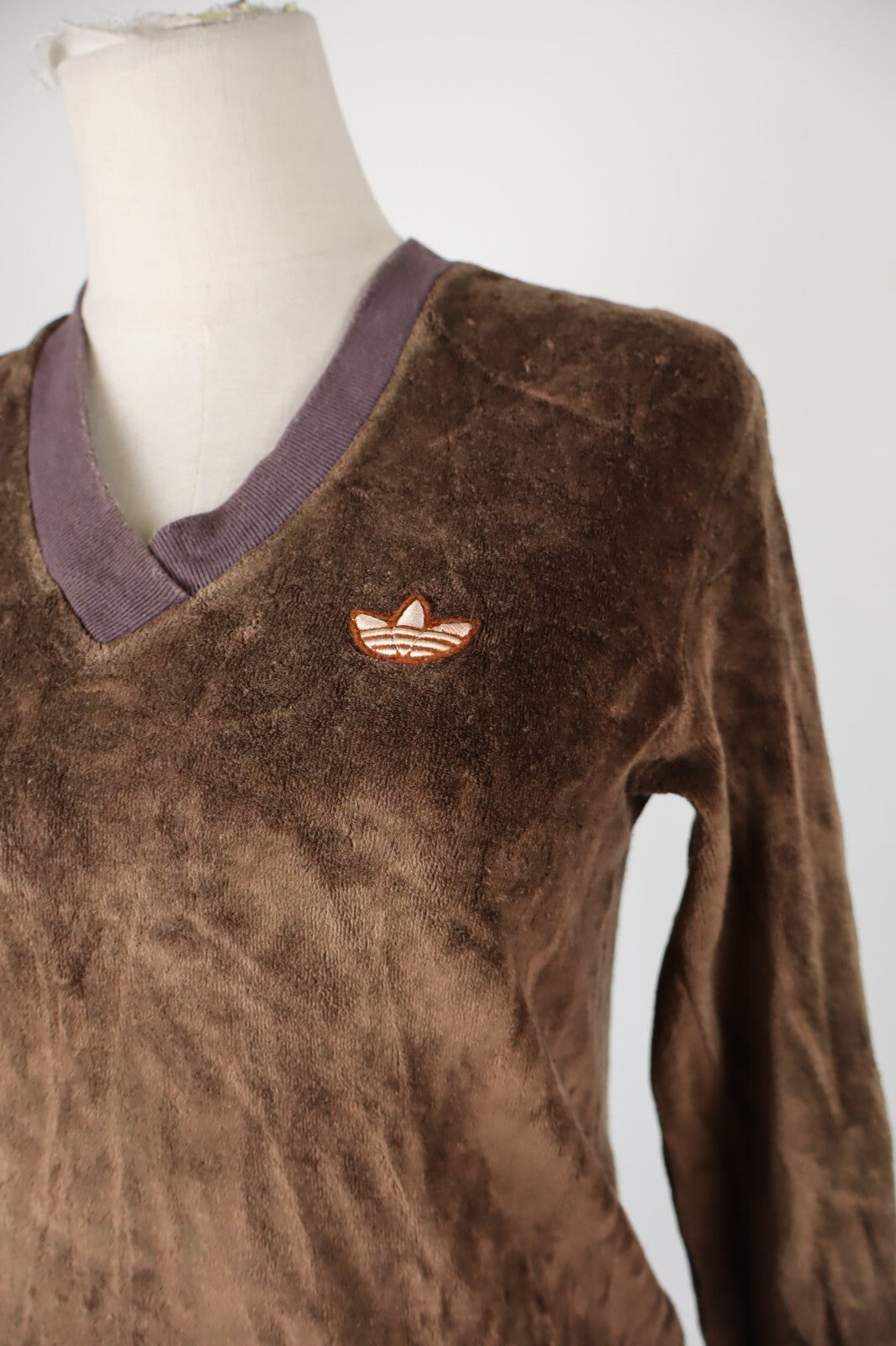ADIDAS '70S FELPA MAGLIA DONNA Tg M WOMAN CASUAL VINTAGE SPORT SWEATSHIRT