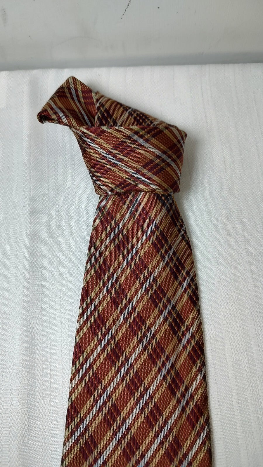 GALLIENI 100% SILK TIE SETA CRAVATTA NECKTIE MADE IN ITALY VINTAGE CLASSIC