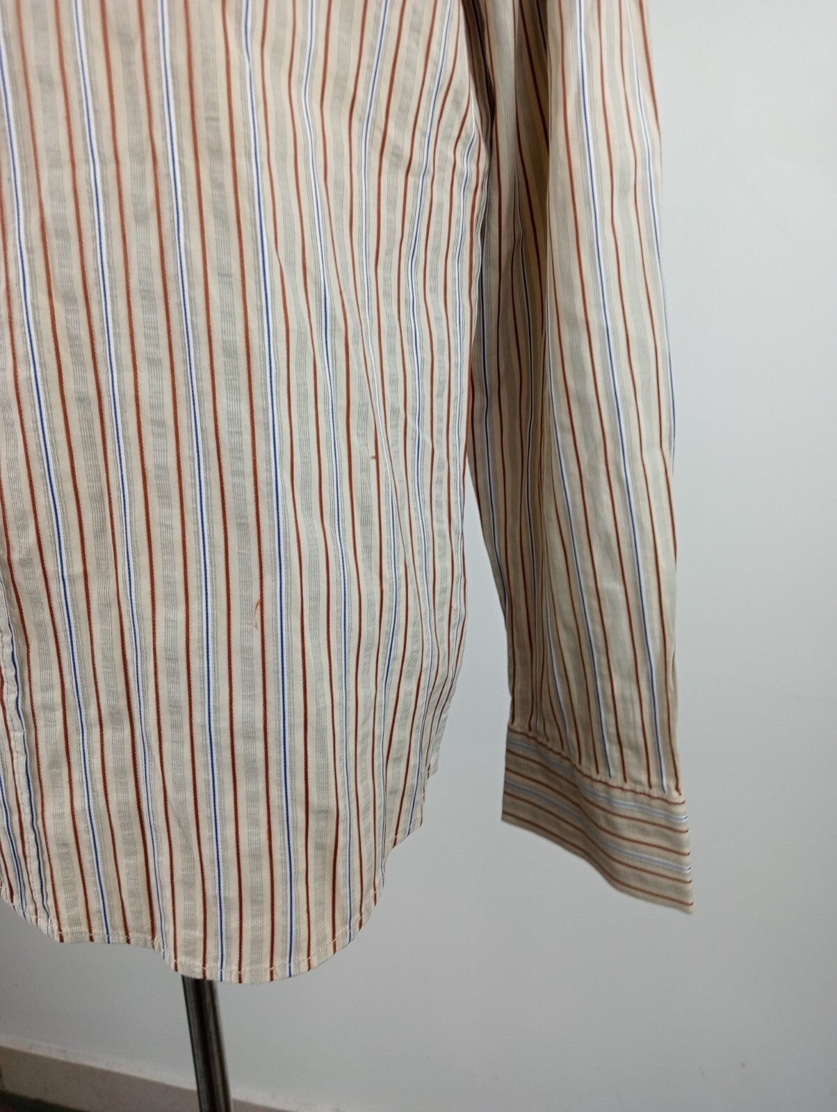 DIESEL CAMICIA UOMO TG. XL MAN CASUAL VINTAGE SHIRT COTONE ITALY