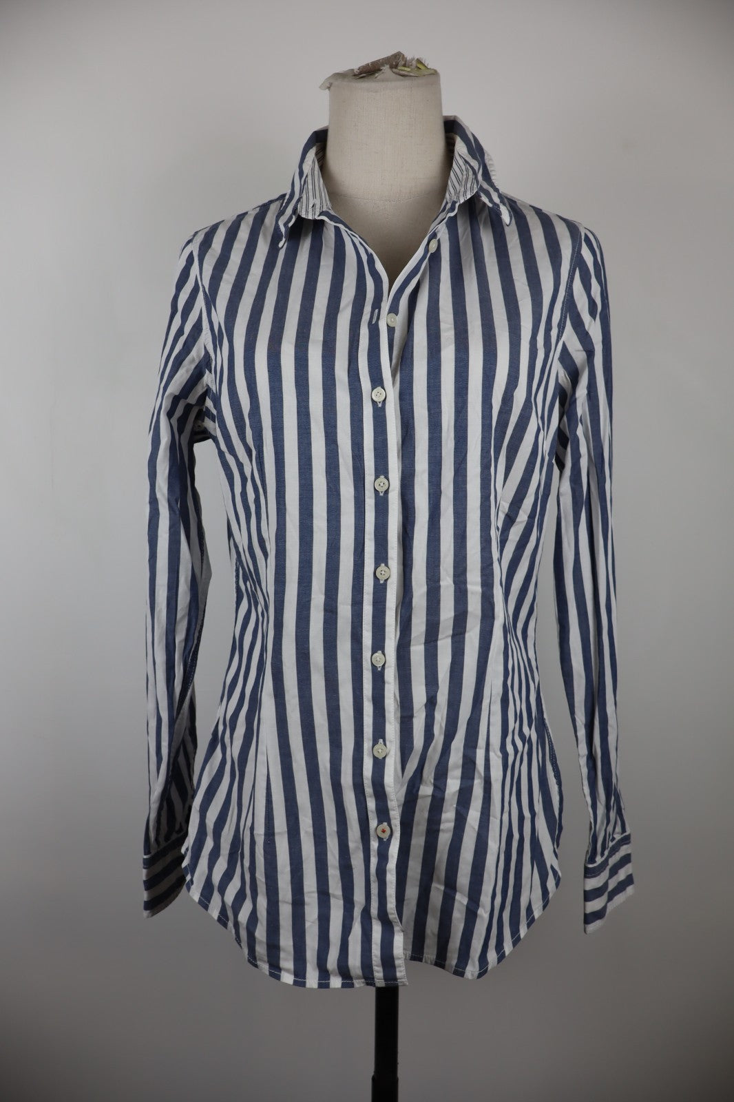 TOMMY HILFIGER CAMICIA DONNA COTONE TG. 8 WOMAN COTTON SHIRT CASUAL VINTAGE
