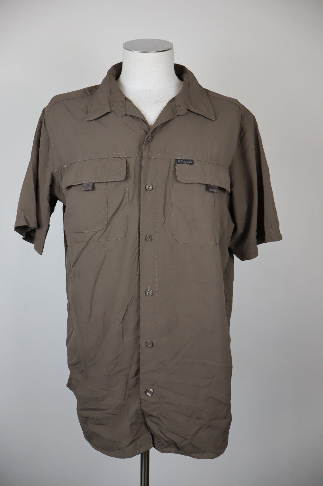 COLUMBIA CAMICIA UOMO TG. XL MAN CASUAL VINTAGE  SHIRT