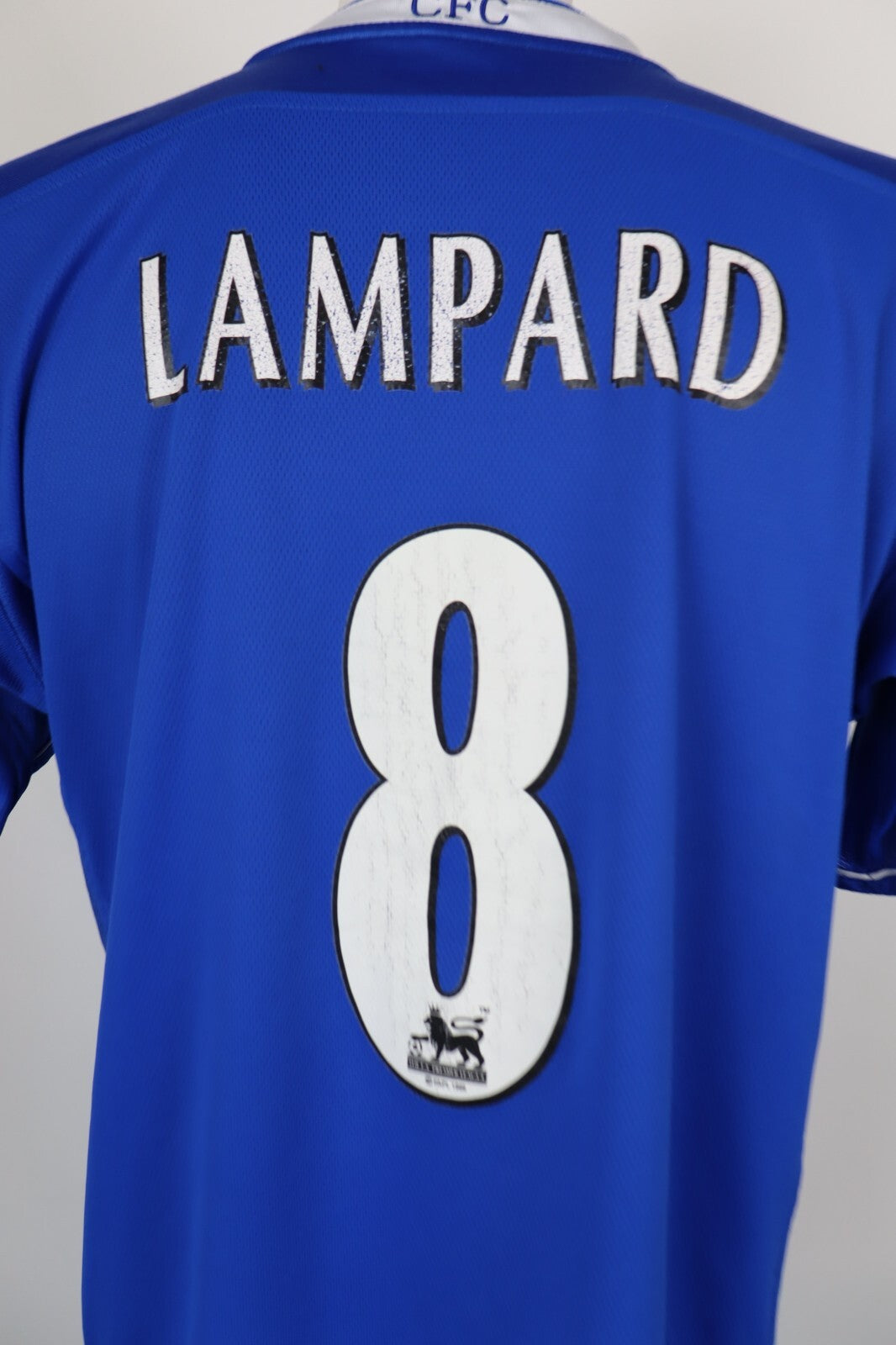 UMBRO CHELSEA LAMPARD N 8 MAGLIA CALCIO TRIKOT UOMO Tg L SOCCER JERSEY VINTAGE