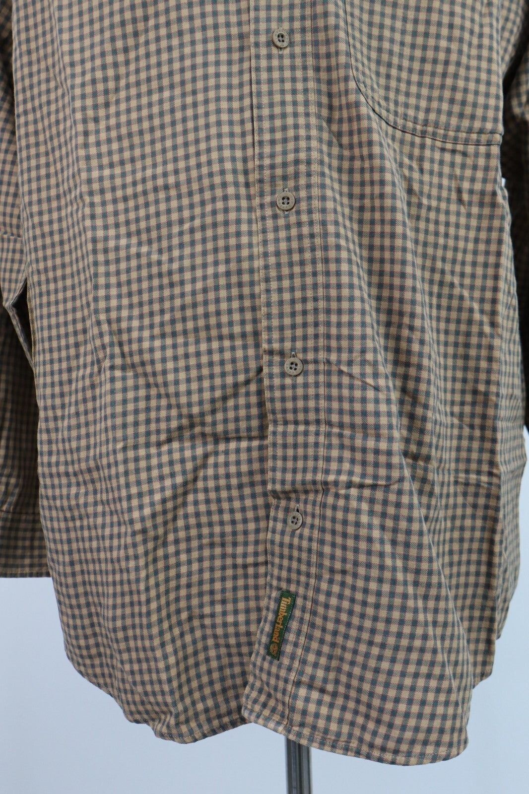 TIMBERLAND CAMICIA UOMO TG. XL MAN CASUAL VINTAGE SHIRT COTONE COTTON