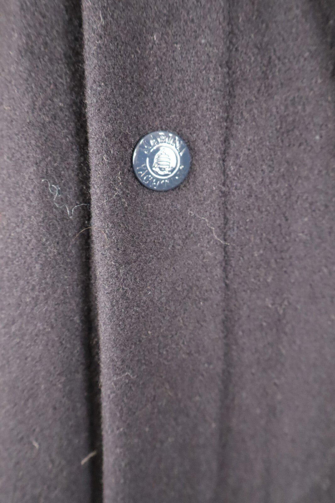 MARINA YACHTING CAPPOTTO LANA GIUBBINO UOMO Tg. 54 MAN CASUAL JACKET VINTAGE