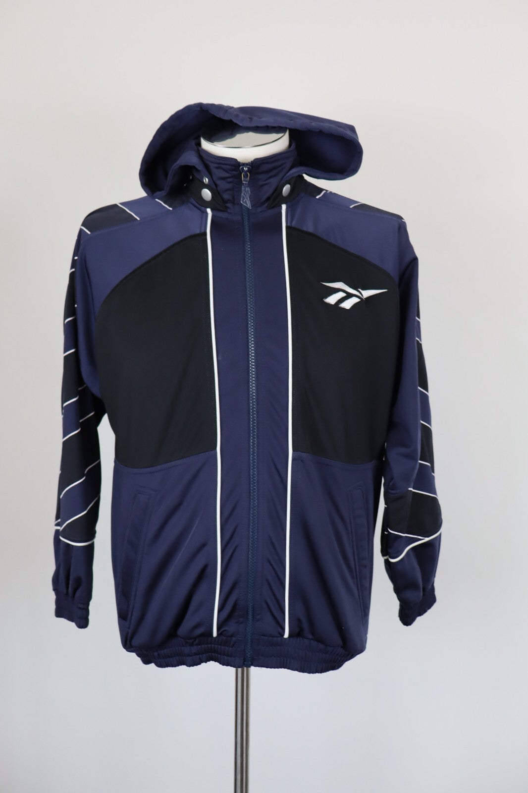 REEBOK GIACCA SPORTIVA UOMO Tg. S MAN CASUAL SPORT JACKET VINTAGE