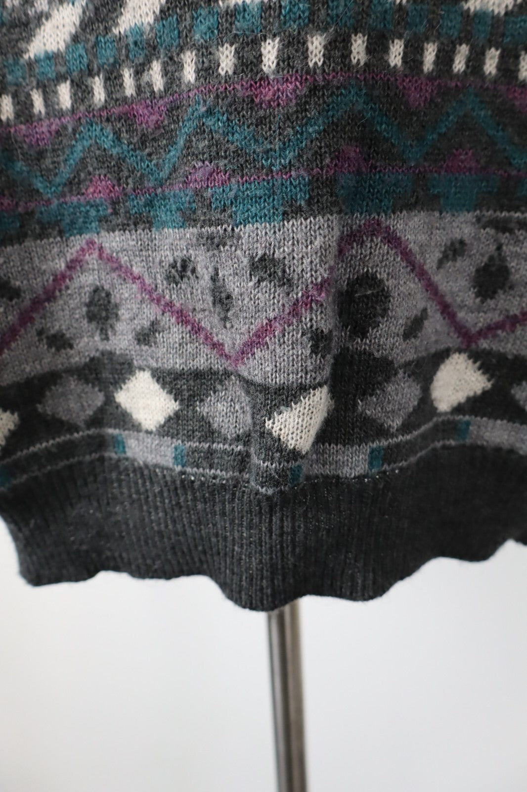 BENNET MAGLIONE LANA WOOL VINTAGE UOMO Tg. 52 MAN SWEATER CASUAL