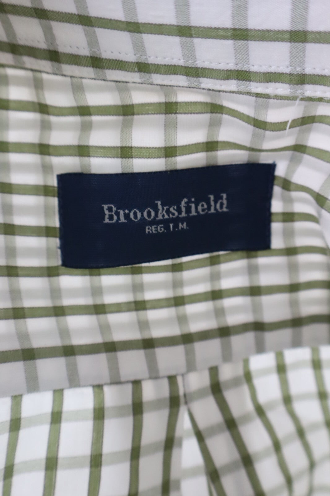 BROOKSFIELD CAMICIA UOMO COTONE TG. 42  MAN CASUAL VINTAGE SHIRT COTTON
