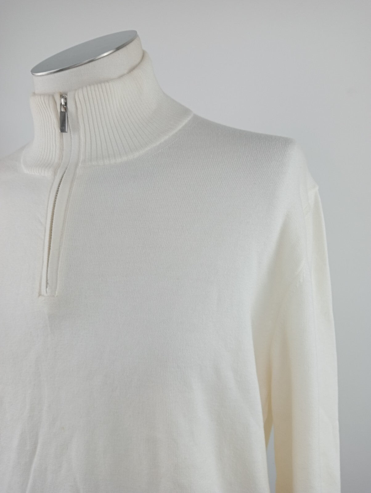 CERRUTI 1881 MAGLIONE COTONE VINTAGE UOMO Tg. XXL MAN SWEATER CASUAL MADE ITALY