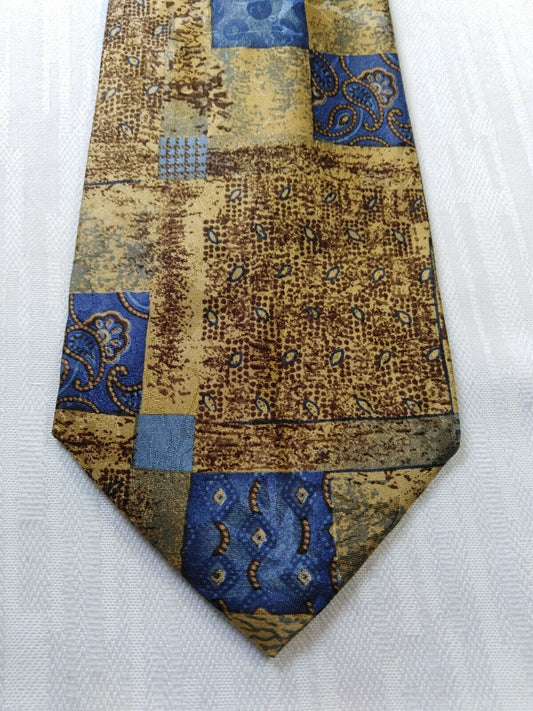 SERGIO TACCHINI 100% SILK TIE SETA CRAVATTA NECKTIE MADE IN ITALY CLASSIC