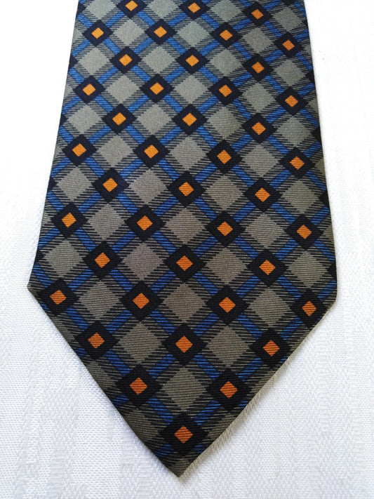 BIAGIOTTI 100% SILK TIE SETA CRAVATTA NECKTIE MADE IN ITALY CLASSIC