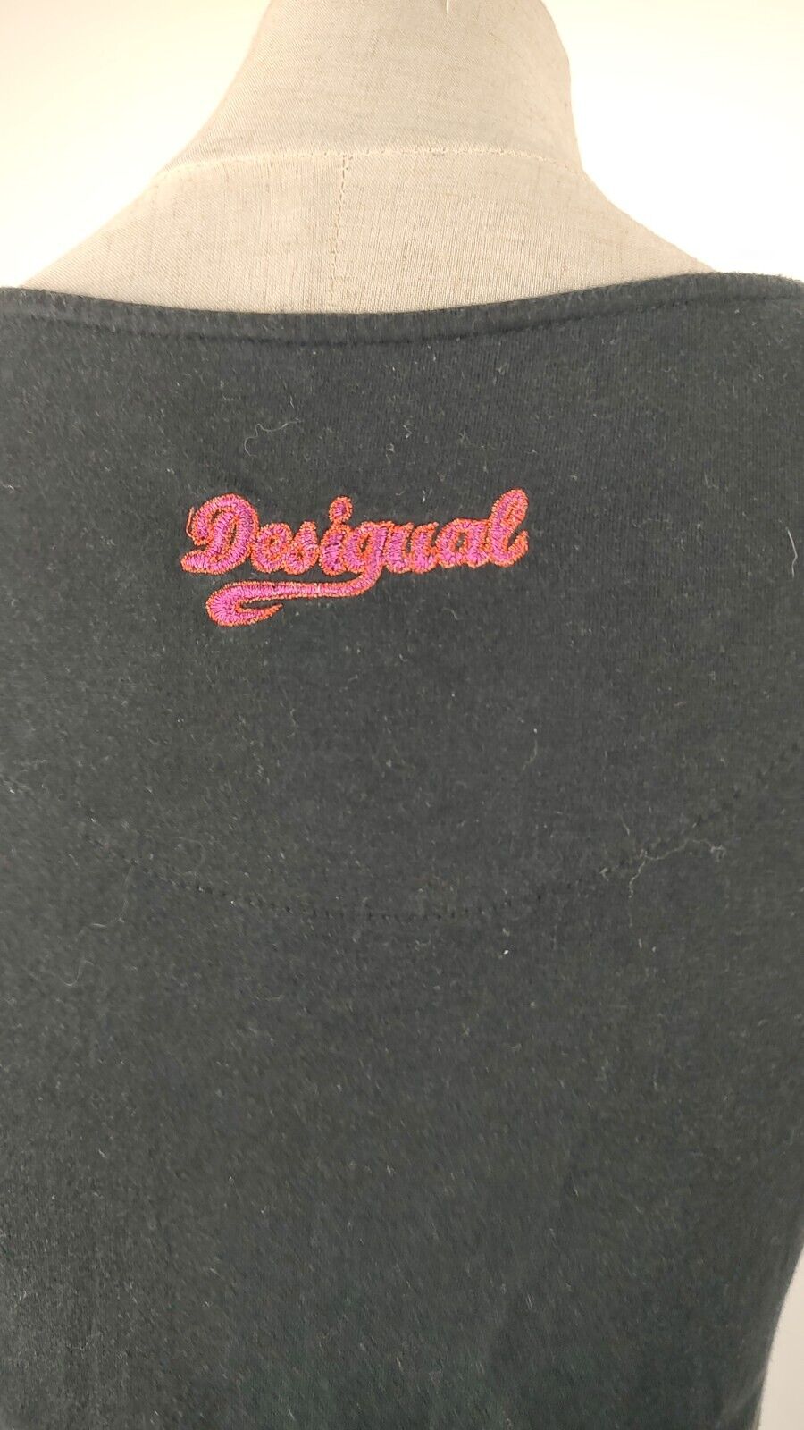 DESIGUAL VESTITO DONNA TG. M WOMAN CASUAL VINTAGE DRESS