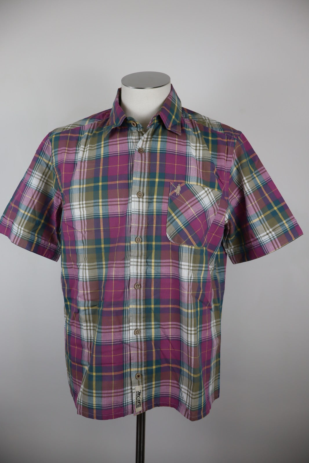 MARLBORO CLASSICS CAMICIA UOMO TG. L MAN CASUAL VINTAGE SHIRT COTONE COTTON