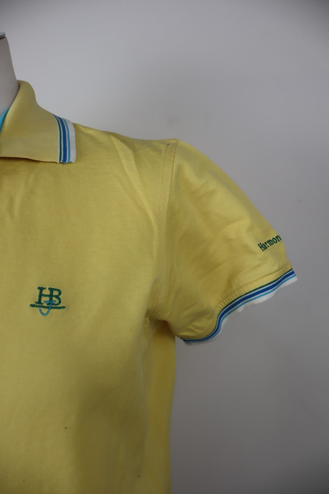 HARMONT & BLAINE POLO MAGLIA UOMO COTONE TG. M MAN COTTON T-SHIRT VINTAGE LOGO