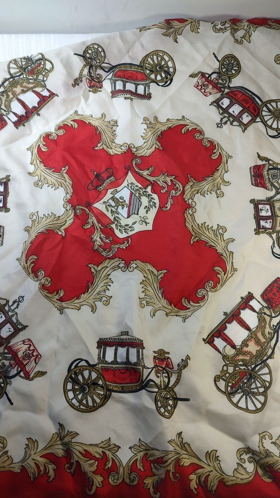 LOUIS DAVID EURONOVA FOULARD 100% SILK SETA SCARVES SCARF SQUARE MADE IN ITALY
