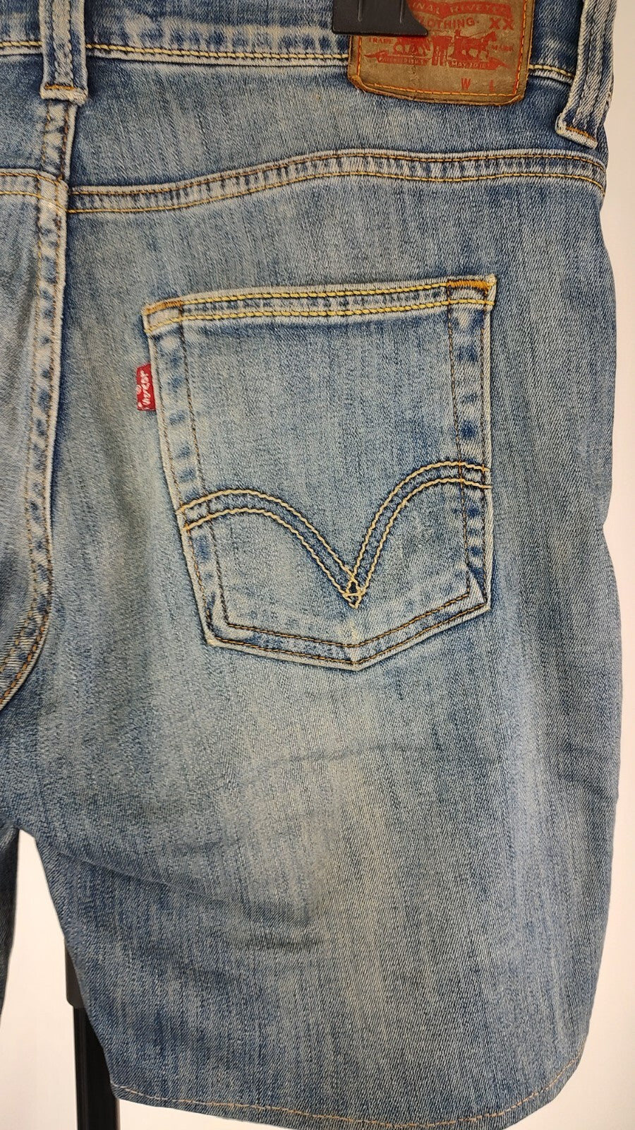 LEVI'S 511 PANTALONE JEANS SHORTS UOMO W34 MAN VINTAGE CASUAL PANTS SLIM