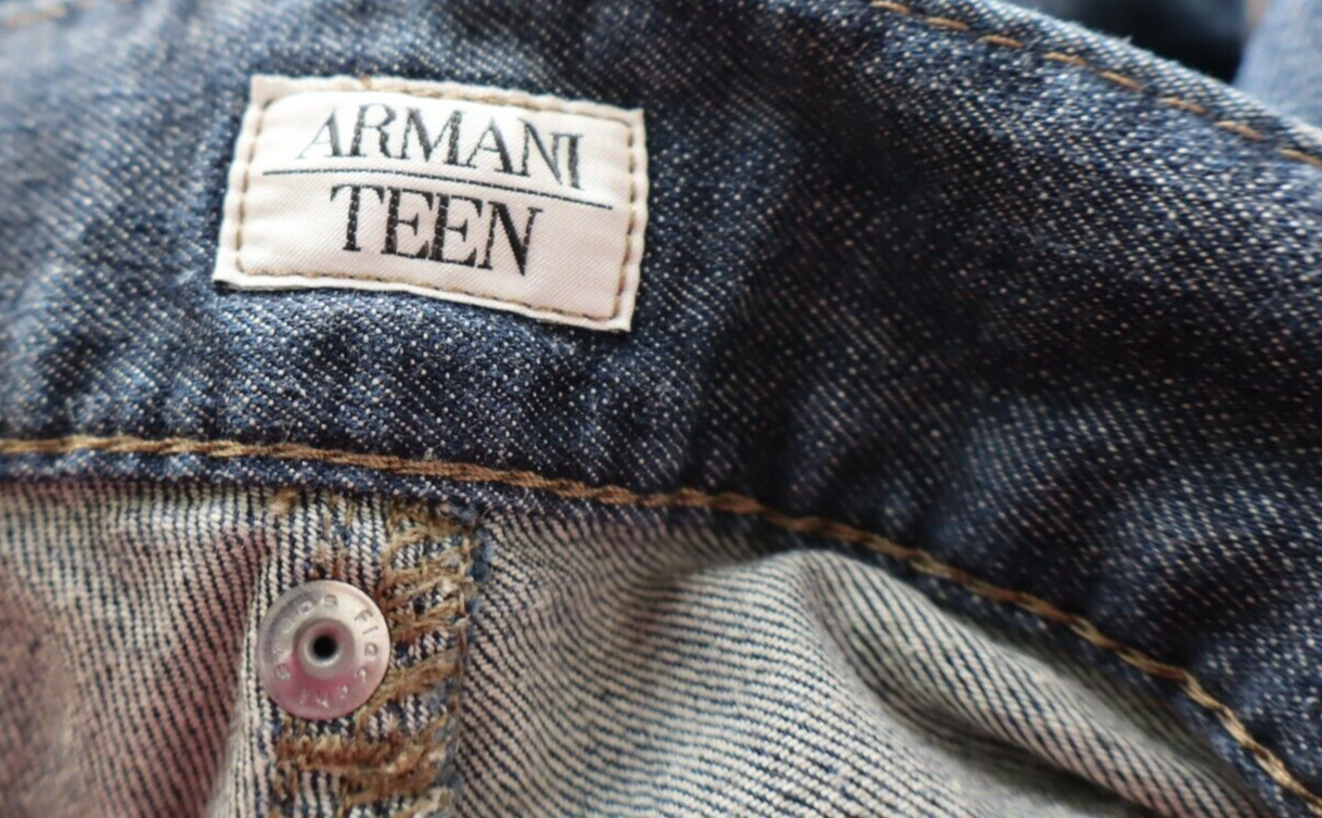 ARMANI TEEN BERMUDA PANTALONE SHORTS RAGAZZO 16 ANN BOY CASUAL PANTS JEANS