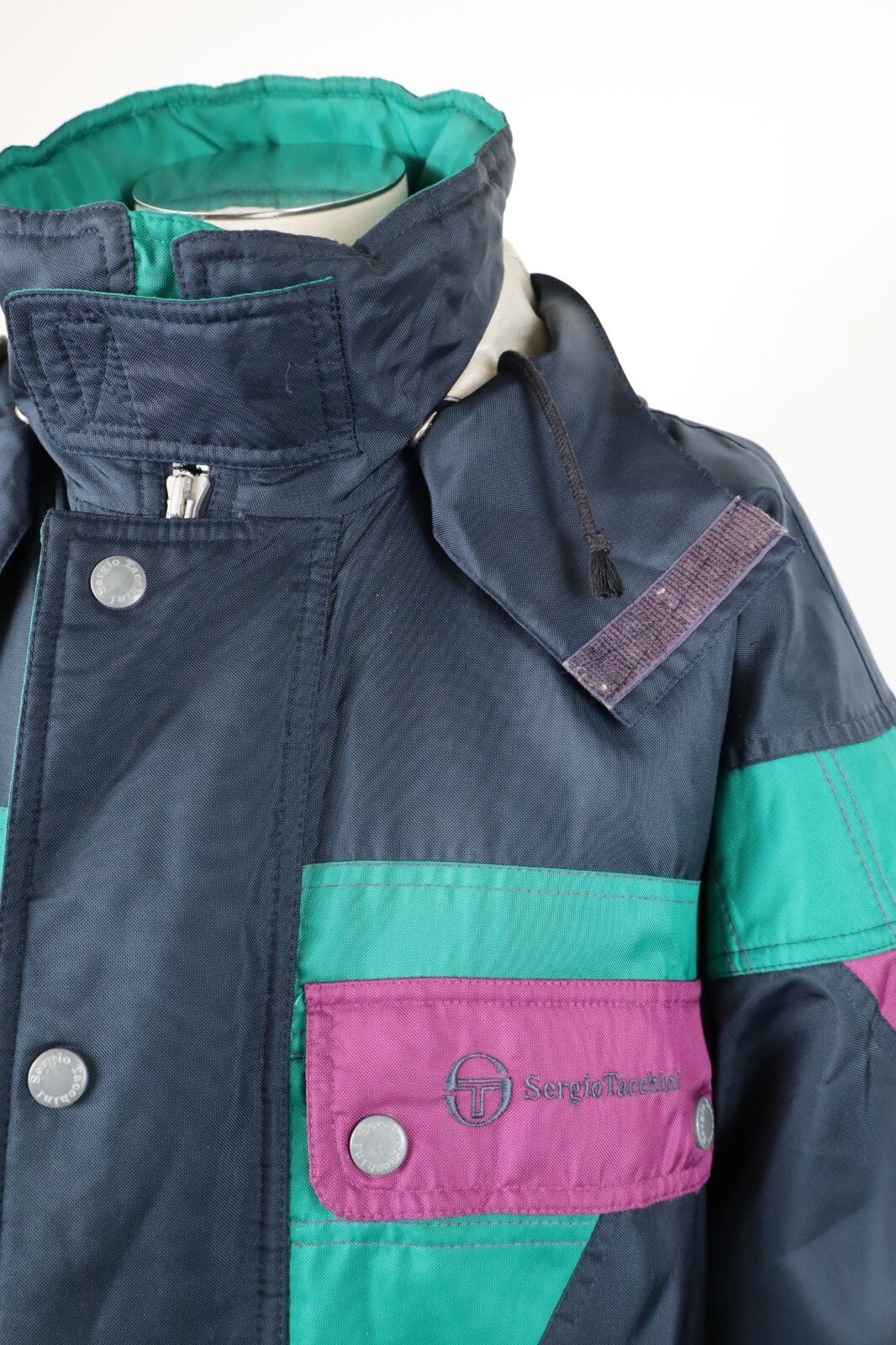 SERGIO TACCHINI GIUBBINO GIACCA UOMO Tg L MAN CASUAL VINTAGE JACKET