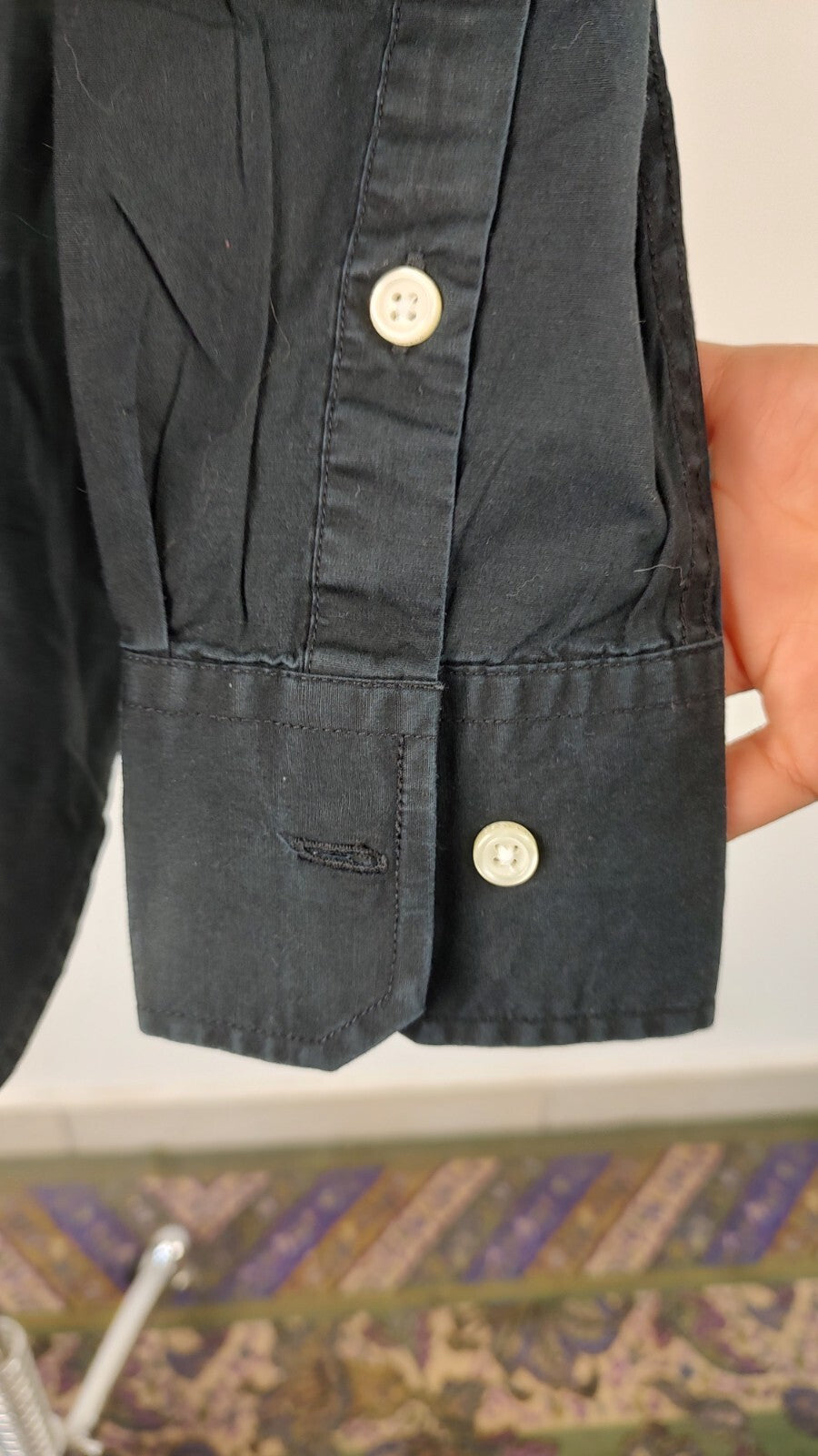 TOMMY HILFIGER CAMICIA UOMO TG. L MAN CASUAL VINTAGE SHIRT COTONE COTTON