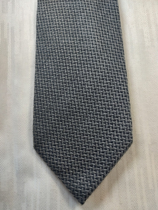 VITALINO PANCALDI LANA SILK TIE SETA CRAVATTA NECKTIE MADE IN ITALY CLASSIC