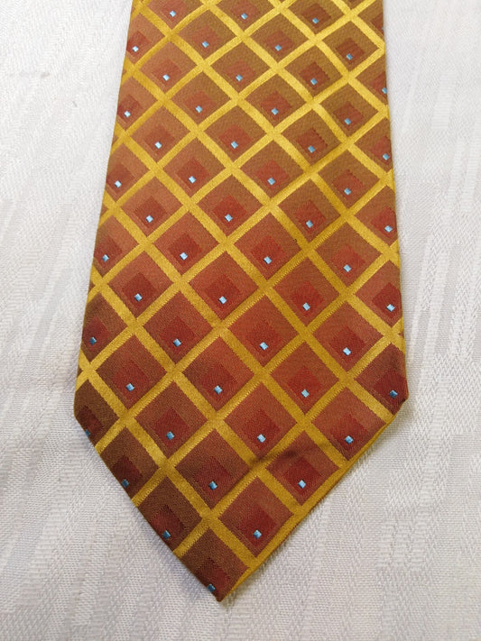 RENATO BALESTRA 100%  SILK TIE SETA CRAVATTA NECKTIE MADE IN ITALY