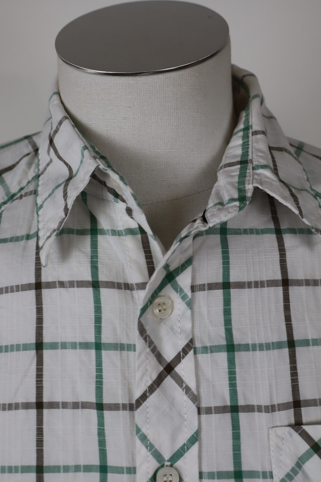 TOMMY HILFIGER CAMICIA UOMO COTONE TG. M MAN CASUAL VINTAGE COTTON SHIRT
