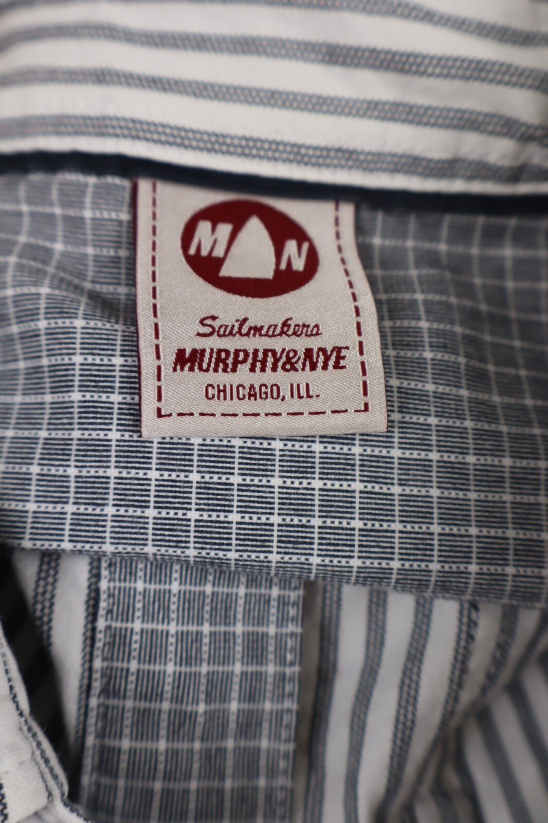 MURPHY & NYE CAMICIA UOMO TG. M MAN CASUAL VINTAGE SHIRT COTONE COTTON