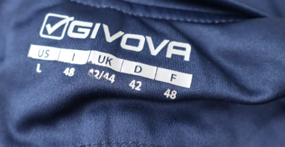 GIVOVA CAVESE MAGLIA CALCIO UOMO TG 48 SOCCER TRIKOT MAN JERSEY