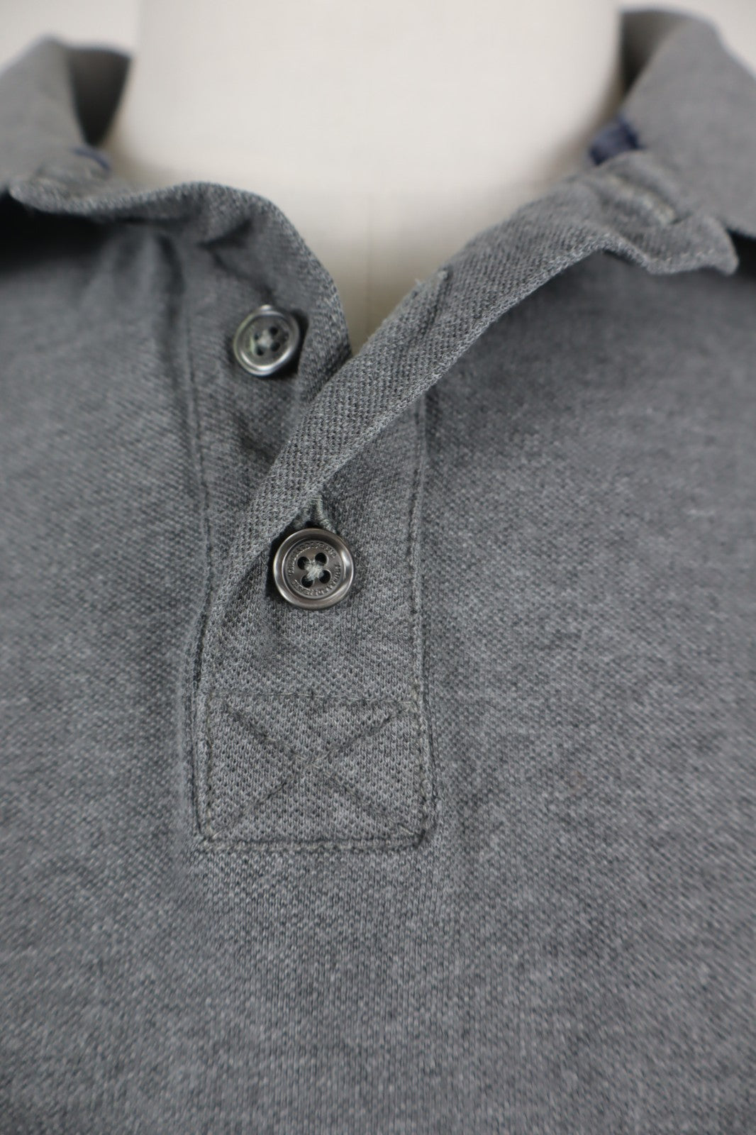 TRUSSARDI JEANS POLO MAGLIA UOMO COTONE TG. L MAN COTTON SHIRT CASUAL VINTAGE