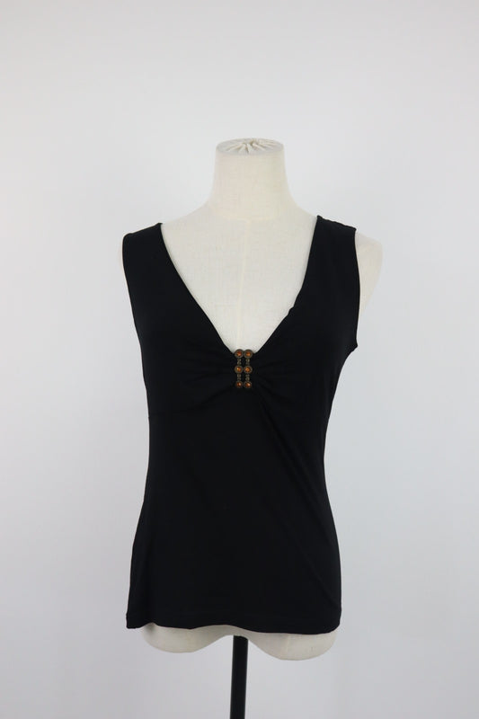 LUISA SPAGNOLI MAGLIA DONNA TG. M WOMAN CASUAL VINTAGE T-SHIRT TOP