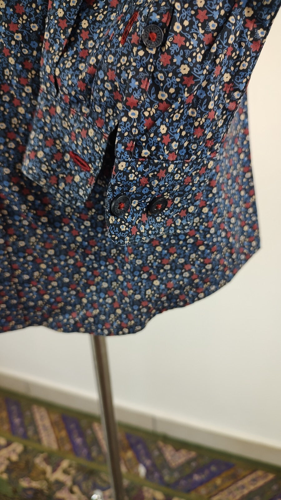 BEN SHERMAN CAMICIA UOMO COTONE TG. S MAN CASUAL VINTAGE SHIRT