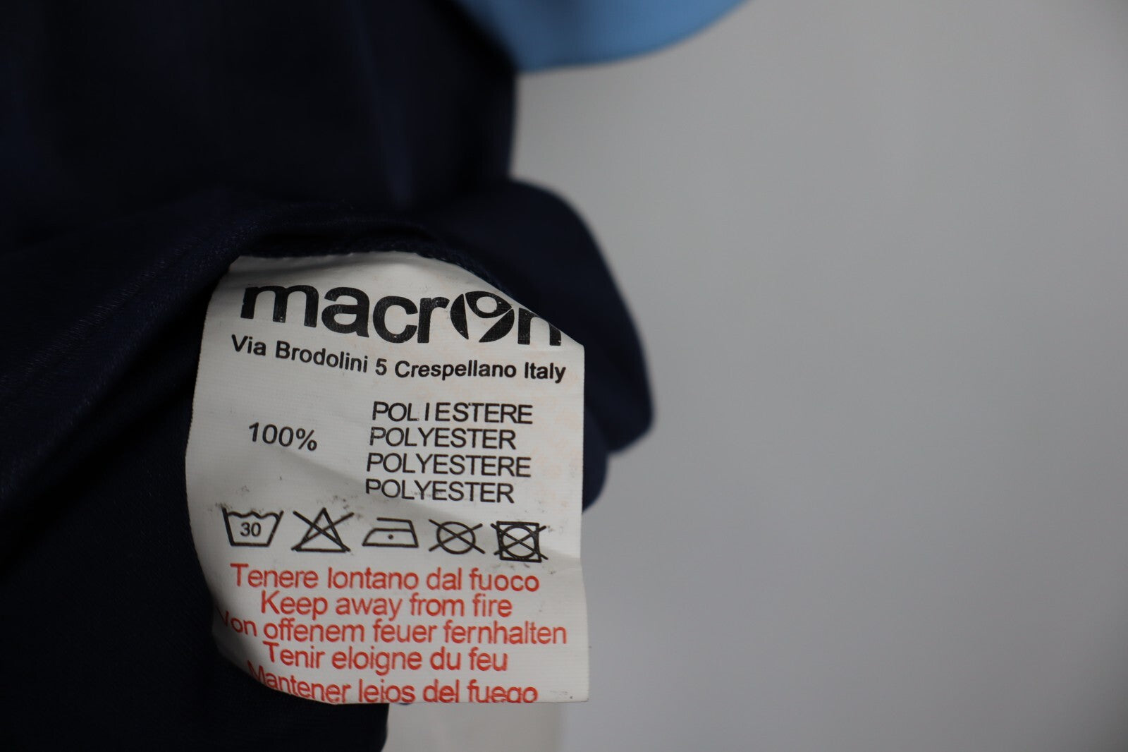 MACRON NAPOLI CAVANI N 7 MAGLIA CALCIO UOMO Tg L TRIKOT JERSEY AUTOGRAFATA
