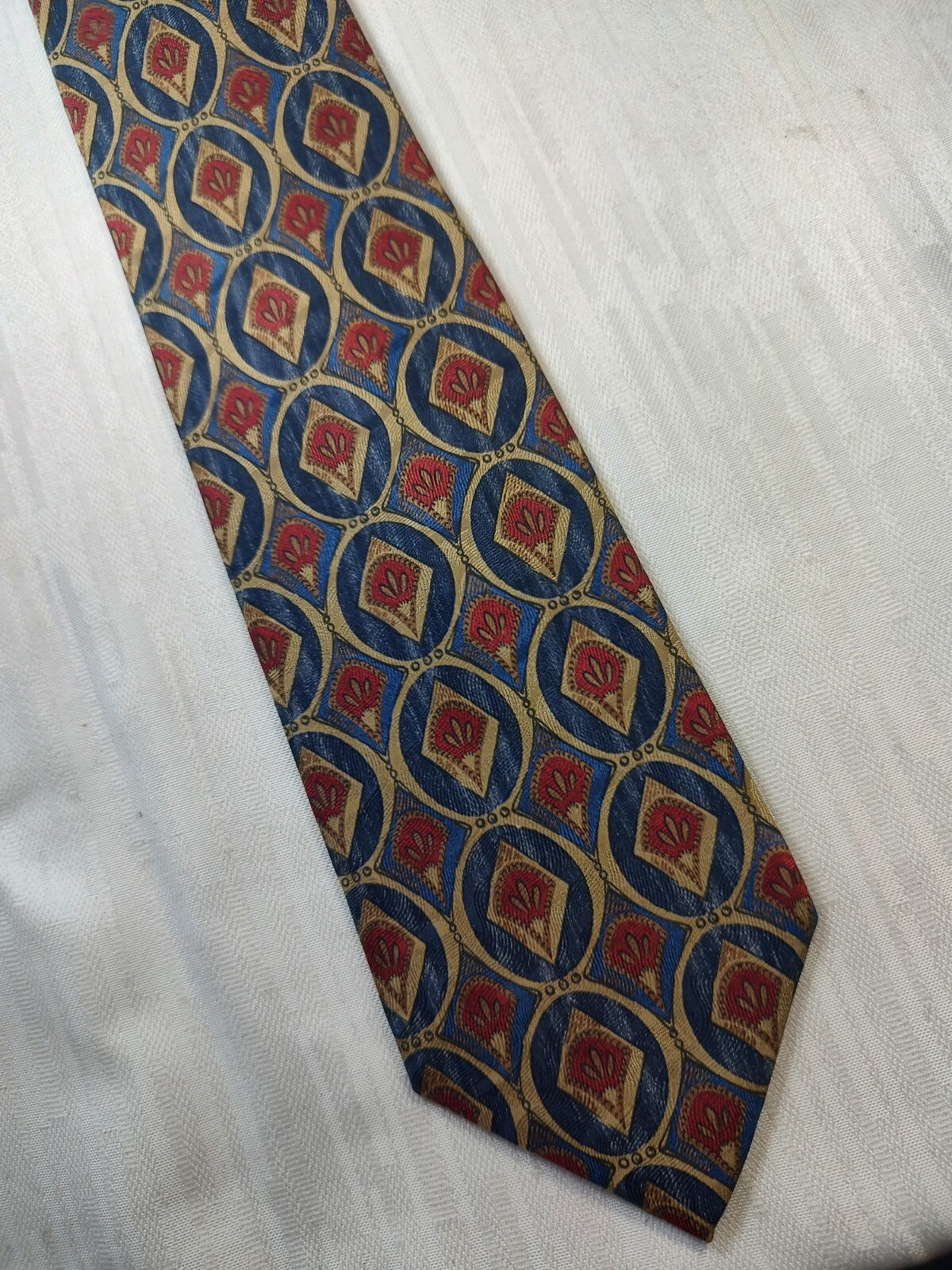 TINO COSMA 100% SILK TIE SETA CRAVATTA NECKTIE MADE IN ITALY CLASSIC