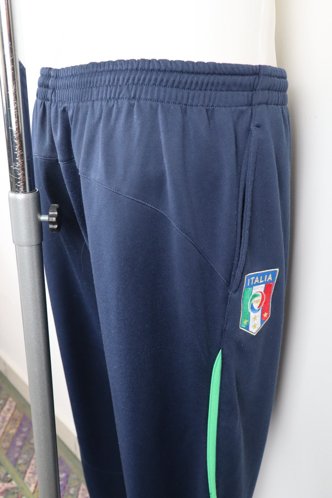 PUMA ITALIA PANTALONE TUTA CALCIO SPORT UOMO TG M VINTAGE MAN PANTS